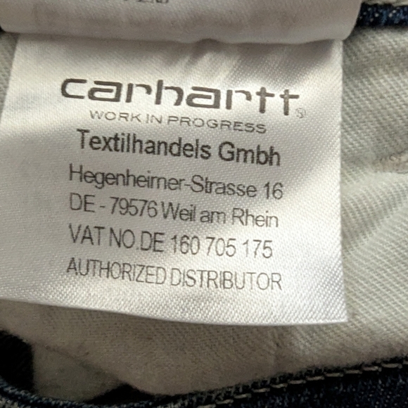 Carhartt WIP Pierce Pant Carpenter Jeans - Loose Workwear Streetwear 27x32 - Picture 12 of 16